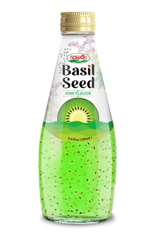Basil Seed Kiwi Juice