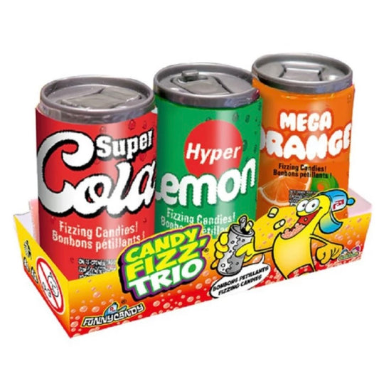 Candy Fizz Trio Pack de 3 canettes