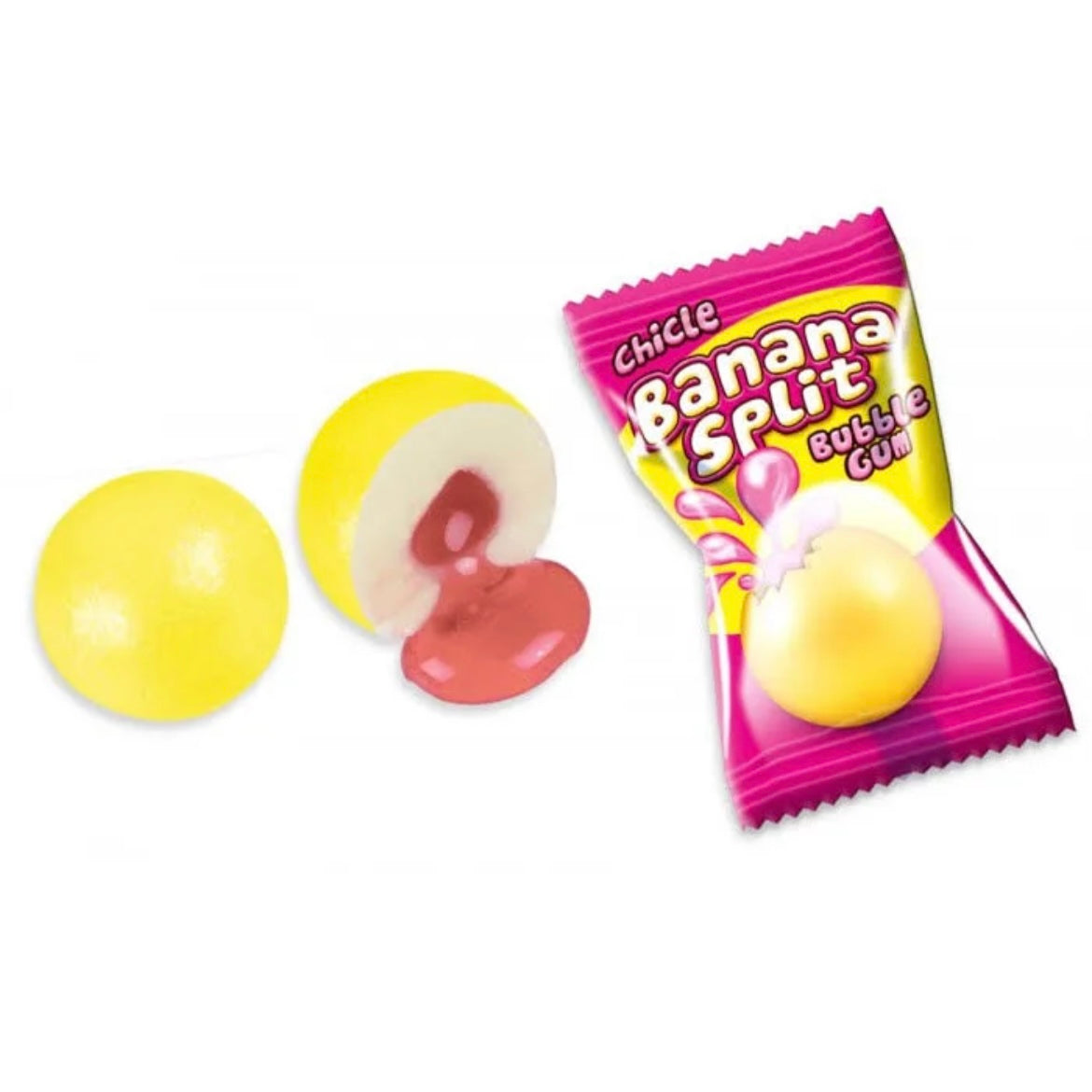 Banana Split Bubble Gum