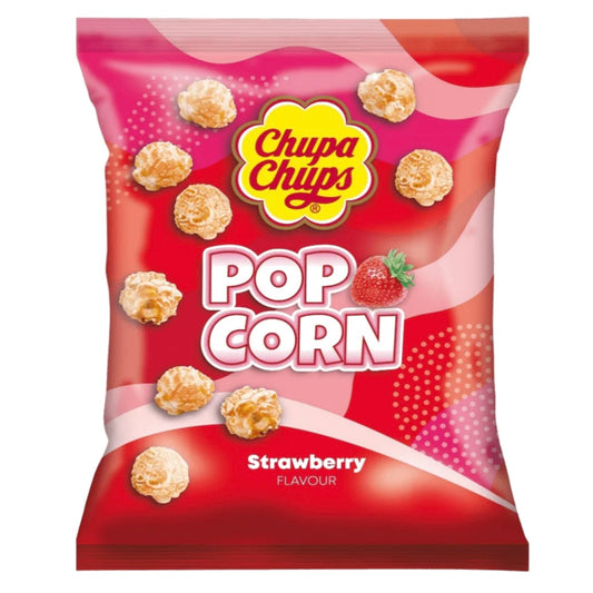 Chupa Chups Popcorn Strawberry