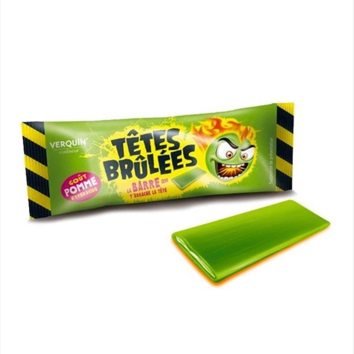 Têtes brûlées Barres de rire Pomme lot de 3