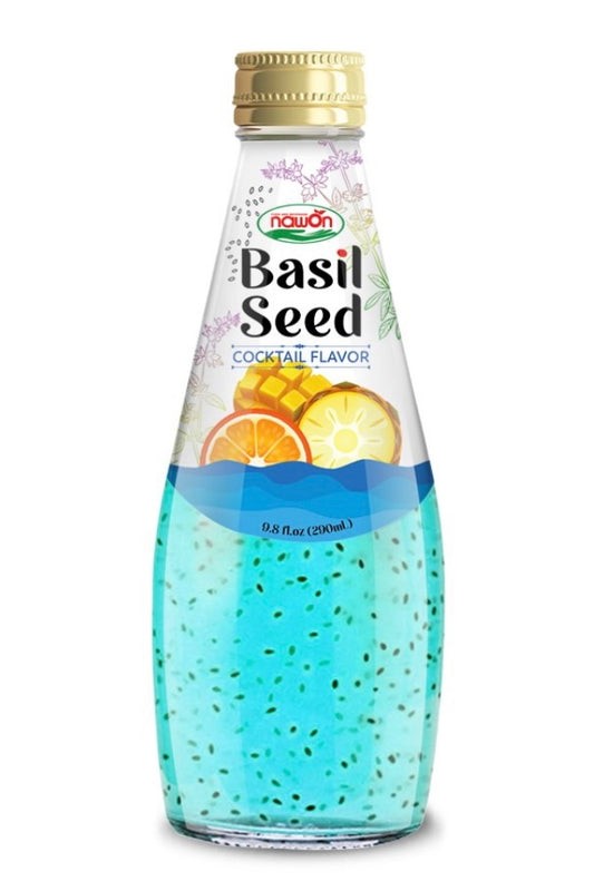 Basil Seed Cocktail Juice