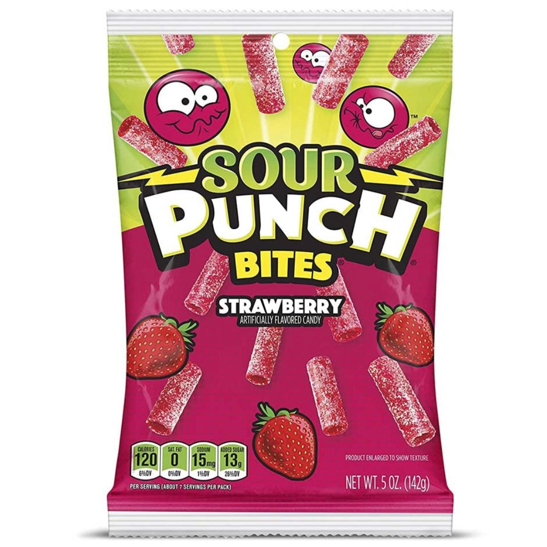 Sour Punch Bites Strawberry