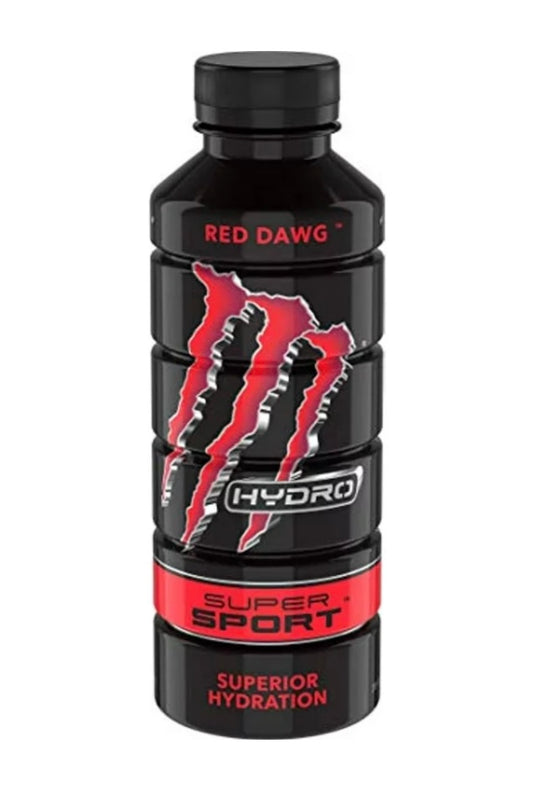 Monster Hydro Energy Red Dawg Super Spory