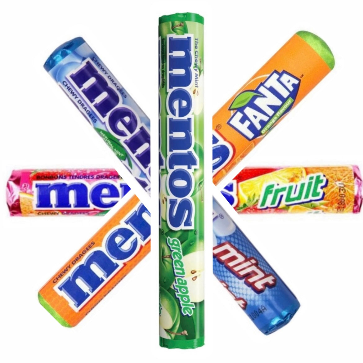 Pack Mentos Découverte 4 saveurs