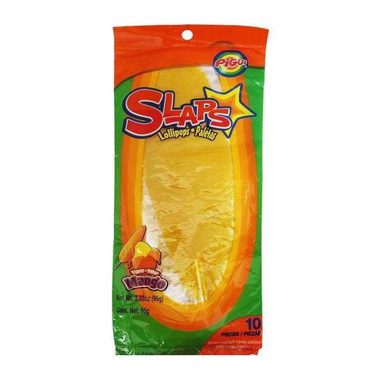 Slaps Lollipops Mango - (Sachet de 10)