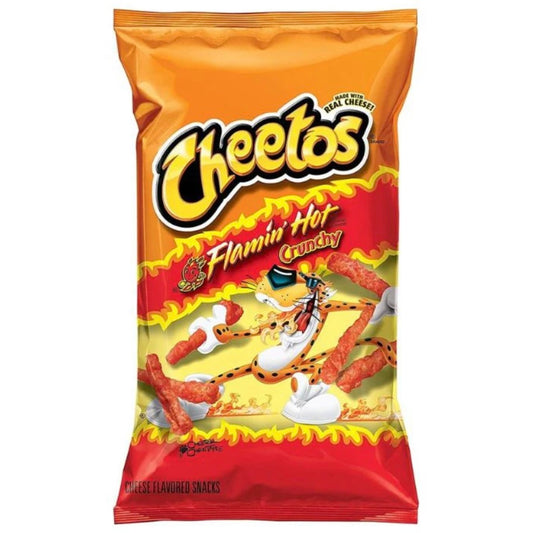 Cheetos Crunchy Flamin’Hot (DDM dépassée)