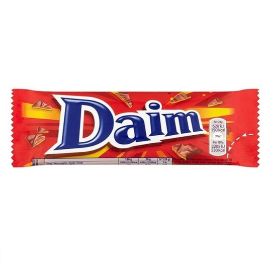 Barre de chocolat Daim