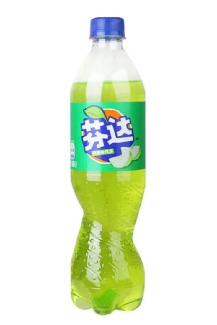 Fanta Bottle Green Apple